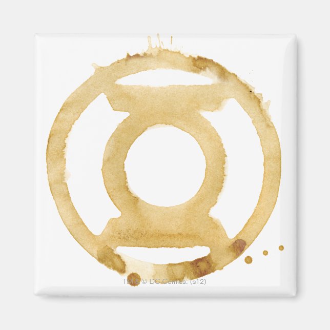 Kaffeelaterne Symbol Magnet (Vorne)