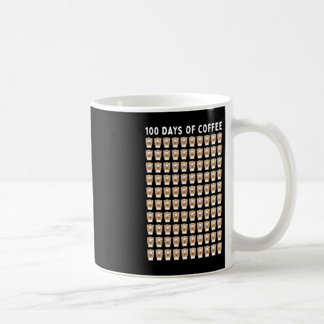Kaffeelehrer 100 Kaffeekuchen 100. Tagesschule Kaffeetasse (Rechts)