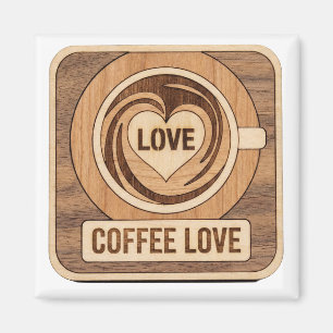 Kaffeeliebe, Herz Magnet
