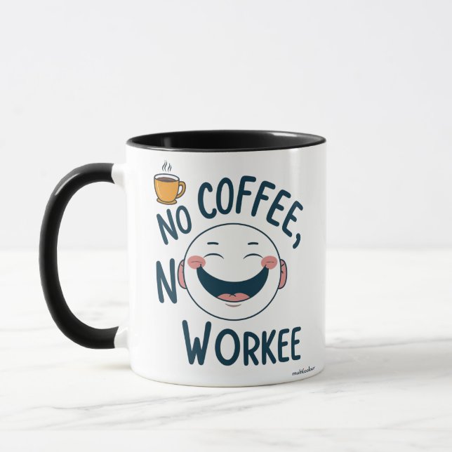 Kaffeeliebhaber Funny Coffee Lover Combo Tasse (Links)