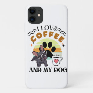 Kaffeeliebhaber - ich Liebe Kaffee und mein Hund Case-Mate iPhone Hülle