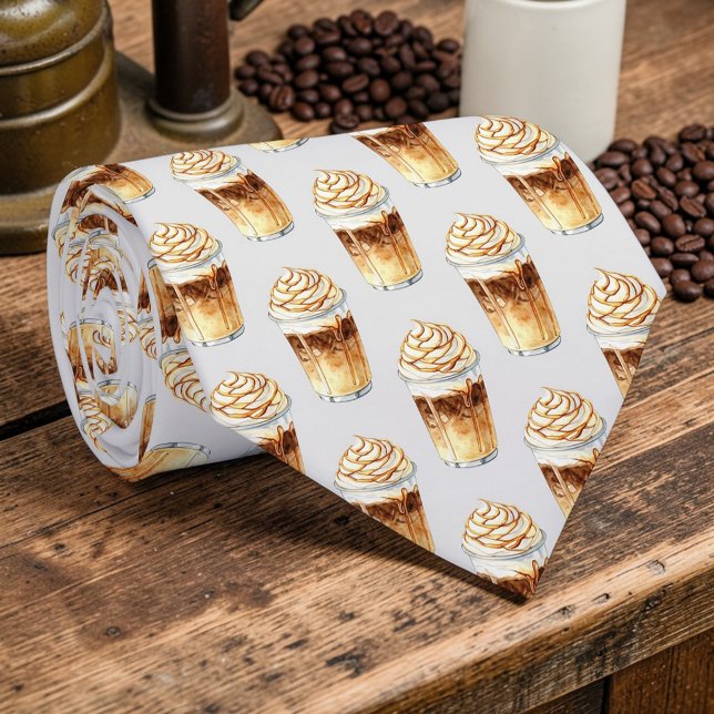 Kaffeeliebhaber individuelle Krawatte (Von Creator hochgeladen)