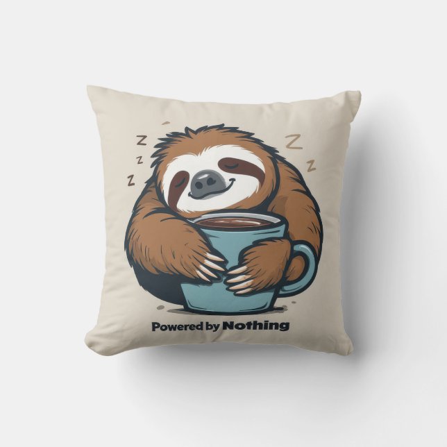 Kaffeeliebhaber Kissen (Vorderseite)