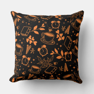 Kaffeeliebhaber modernes, Vintages, rustikales Ora Kissen