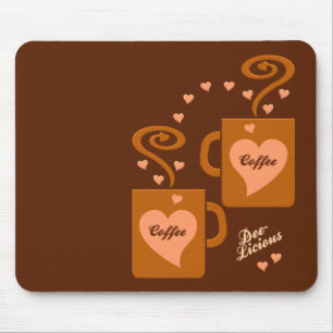 Kaffeeliebhaber mousepad, anpassen mousepad