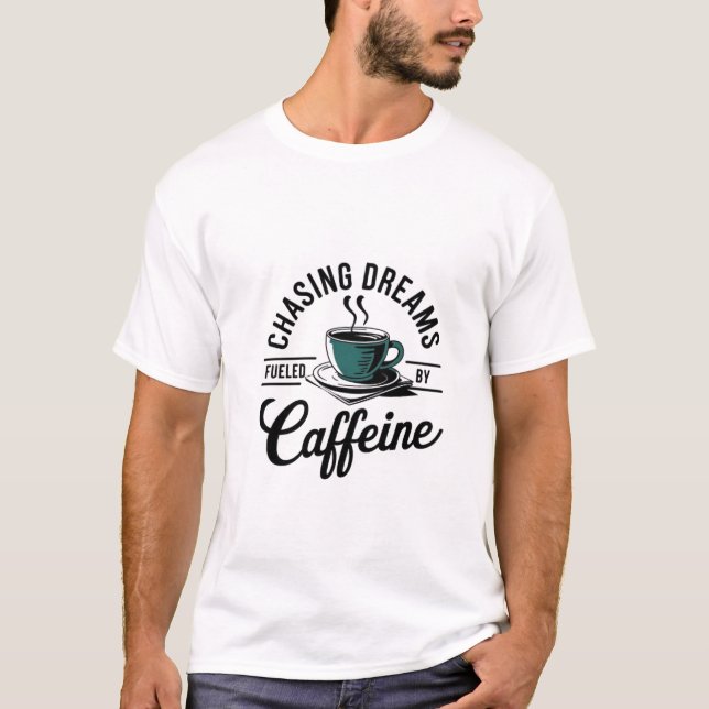 Kaffeeliebhaber T Shirt (Vorderseite)