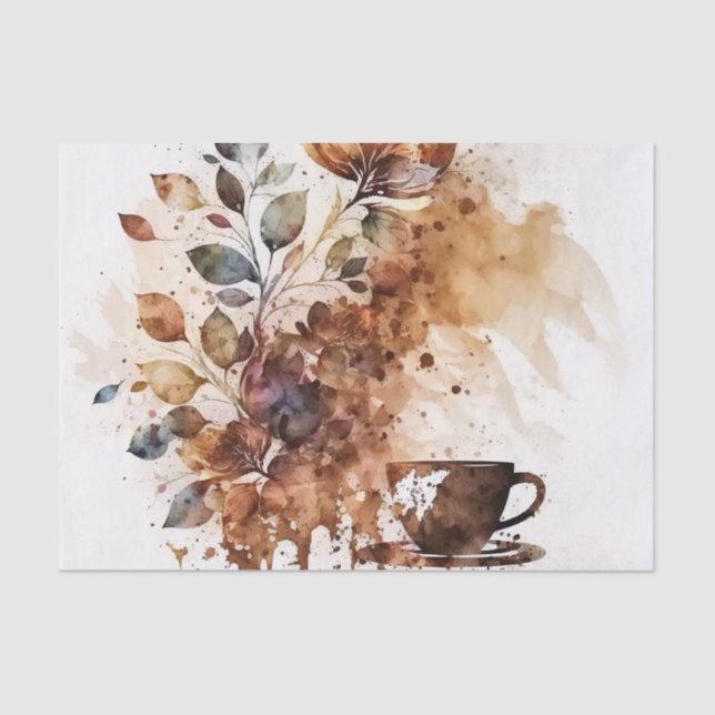 Kaffeeliebhaber von Dekoupage Crafters Seidenpapier (Vorderseite)