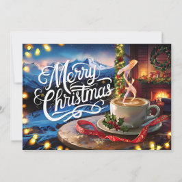 Kaffeeliebhaber Weihnachtskarte Nr. 10 Feiertagskarte