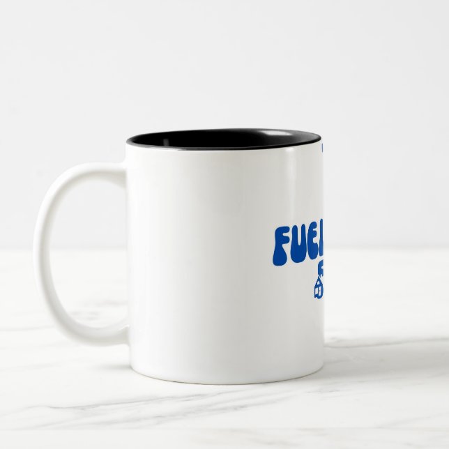 Kaffeeliebhaber Zweifarbige Tasse (Links)