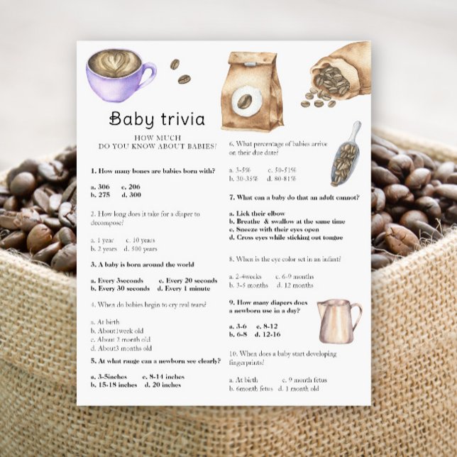 Kaffeemaschine - Baby Trivia Game (Von Creator hochgeladen)