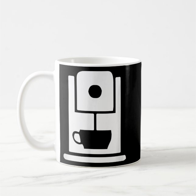 Kaffeemaschine Cafe Arbeiter einheitlich Kaffeetasse (Links)