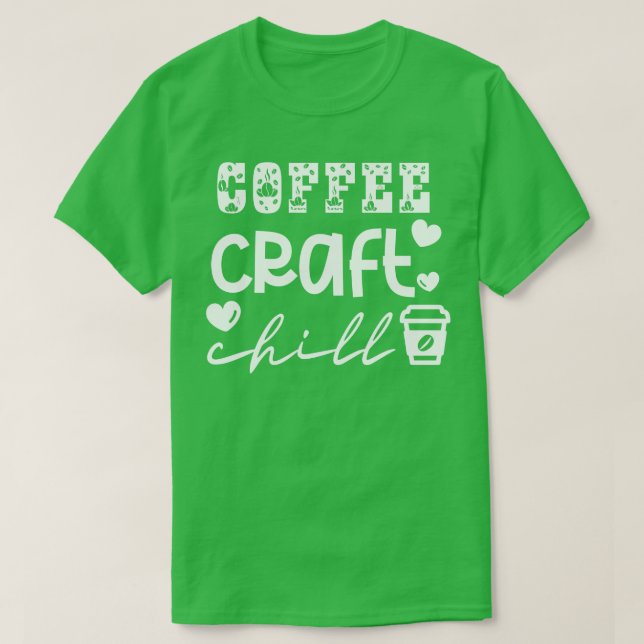 Kaffeemaschine Chill 10 T-Shirt (Design vorne)
