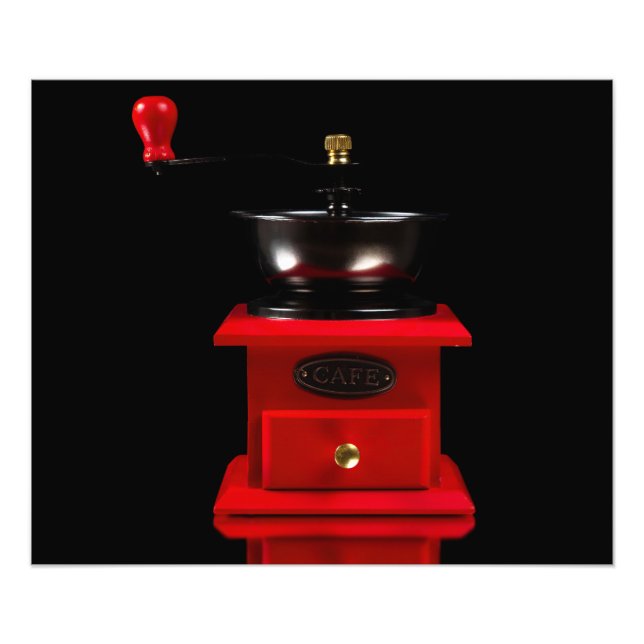 Kaffeemaschine Fotodruck (Vorne)