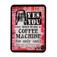 Kaffeemaschine - Funny Vintage Ad