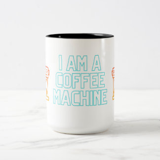 Kaffeemaschine Funny zitiert Klassische Tasse, 11  Zweifarbige Tasse