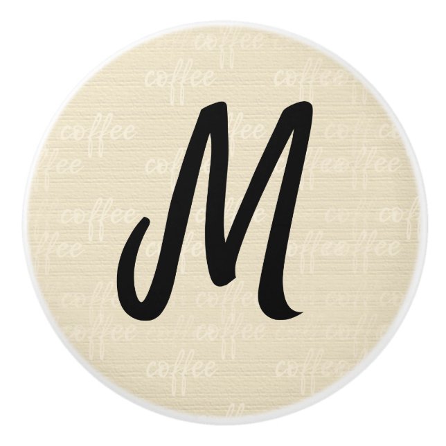 Kaffeemaschine für die Keramik Keramikknauf (Vorderseite)