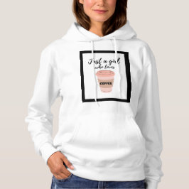 Kaffeemaschine für Frauen Hoodie