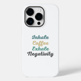 Kaffeemaschine Inhalieren Negativity Phone Case