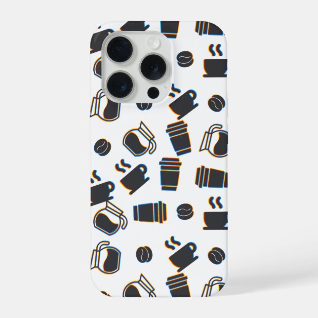 Kaffeemaschine iPhone Hülle (Rückseite)