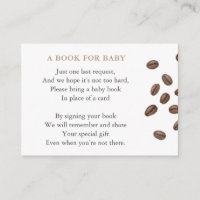 Kaffeemaschine mit Baby-Dusche für ein Baby