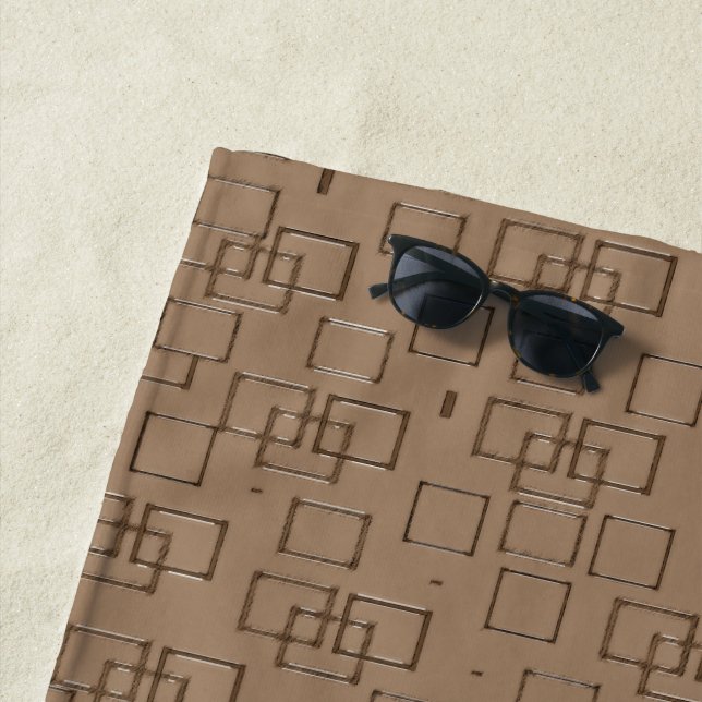 Kaffeemaschine Muster Strandtuch (Beispiel)