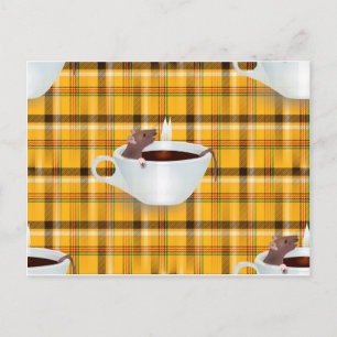 Kaffeemaschine Postkarte
