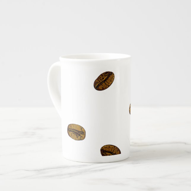 Kaffeemaschine Prozellantasse (Vorderseite Links)