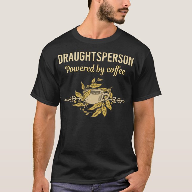 Kaffeemaschine - Raughtsperson T-Shirt (Vorderseite)