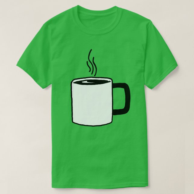 Kaffeemaschine T-Shirt (Design vorne)