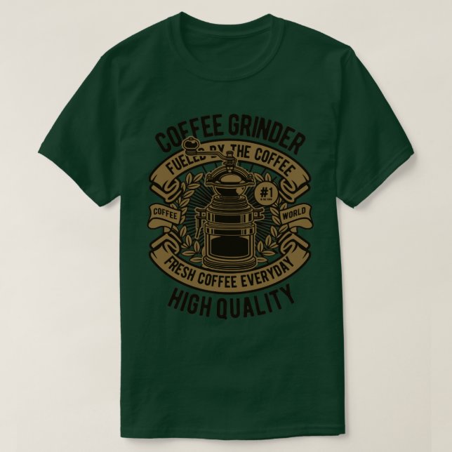 Kaffeemaschine T-Shirt (Design vorne)
