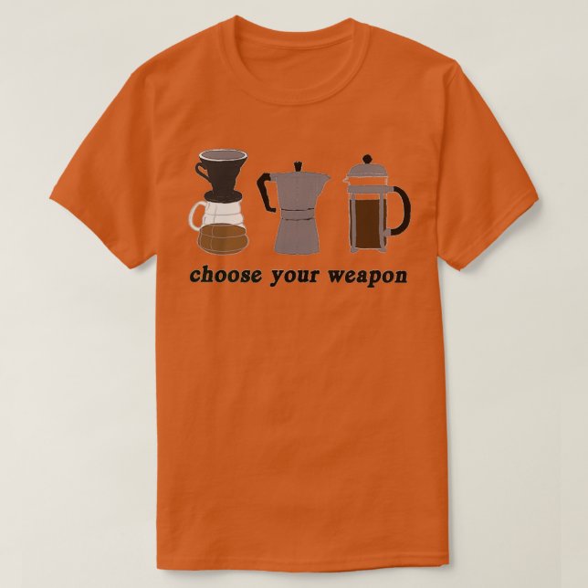 Kaffeemaschine T T-Shirt (Design vorne)