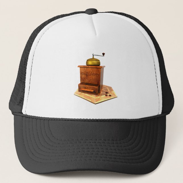 Kaffeemaschine Truckerkappe (Vorderseite)