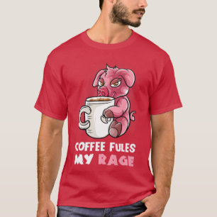 Kaffeemaschinen meine Wut in meiner Tasse Koffein T-Shirt