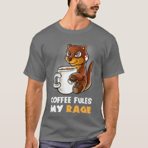 Kaffeemaschinen meine Wut in meiner Tasse Koffein  T-Shirt