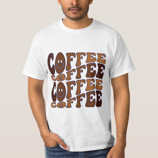 Kaffeemaschinen T-Shirt (Vorderseite)