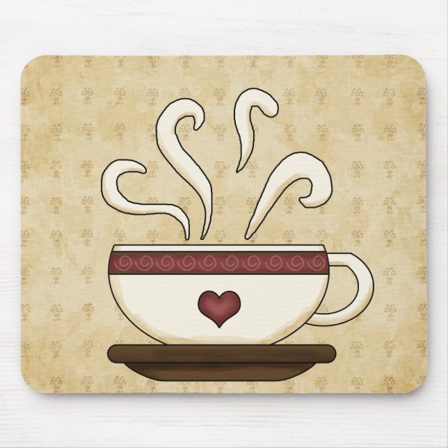 KaffeeMausunterlage Mousepad (Vorne)