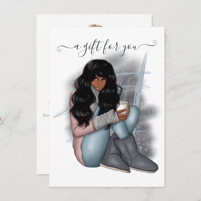 Kaffeemödchen (Vorne/Hinten)