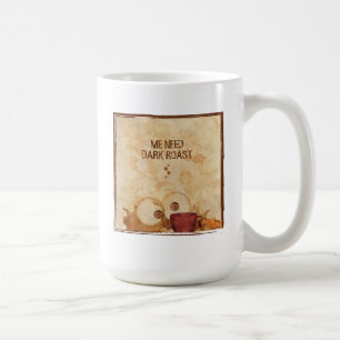 Kaffeemonster - Doppel-Kaffee-Tasse Kaffeetasse