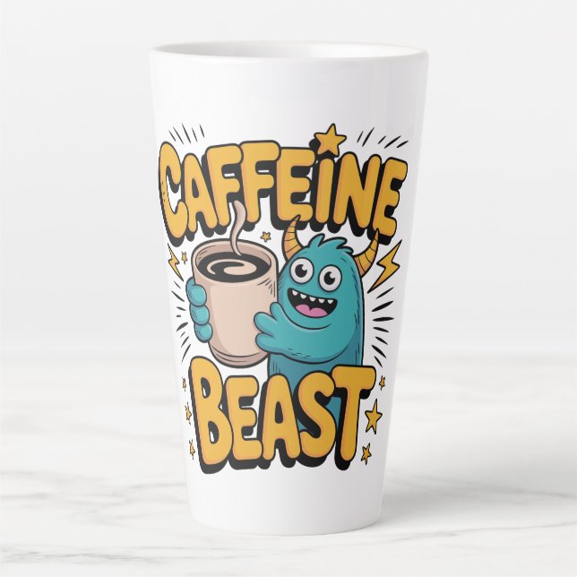 Kaffeemonster Milchtasse (Vorderseite)