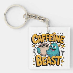Kaffeemonster Schlüsselanhänger