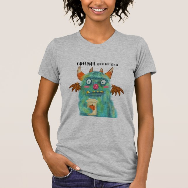 Kaffeemonster T-Shirt (Vorderseite)