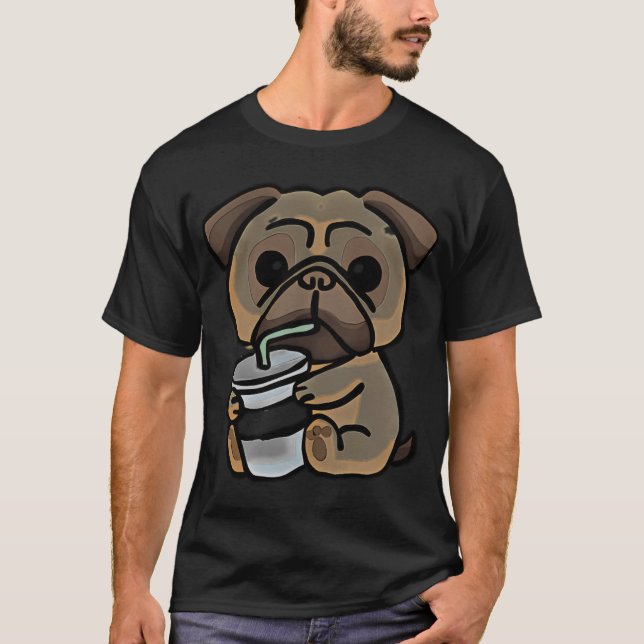 Kaffeemops T-Shirt (Vorderseite)