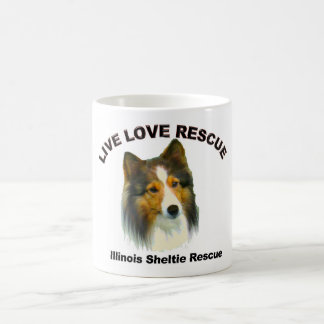 Kaffeemugs & Cups Live Liebe Rescue Kaffeetasse