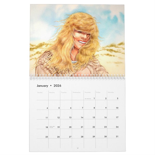 KAFFEEMÜHLE jpec, Kunst von, Sonya, 2011 Kalender (Jan 2026)