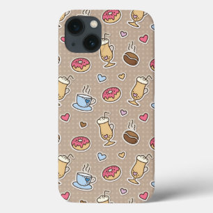 Kaffeemuster Case-Mate iPhone Hülle