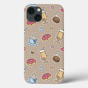 Kaffeemuster Case-Mate iPhone Hülle