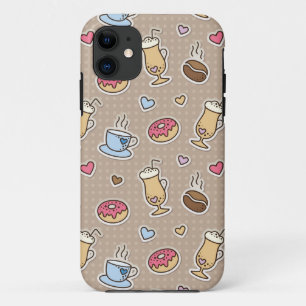 Kaffeemuster Case-Mate iPhone Hülle