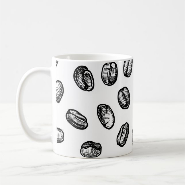 Kaffeemuster Kaffeetasse (Links)