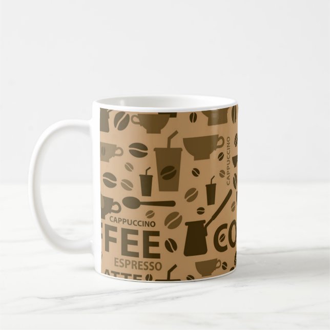 Kaffeemuster Kaffeetasse (Links)