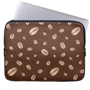 Kaffeemuster Laptopschutzhülle